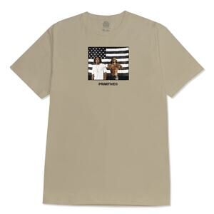 Primitive Skate X Outkast Men's T-Shirt Stripes Short Sleeve Tee